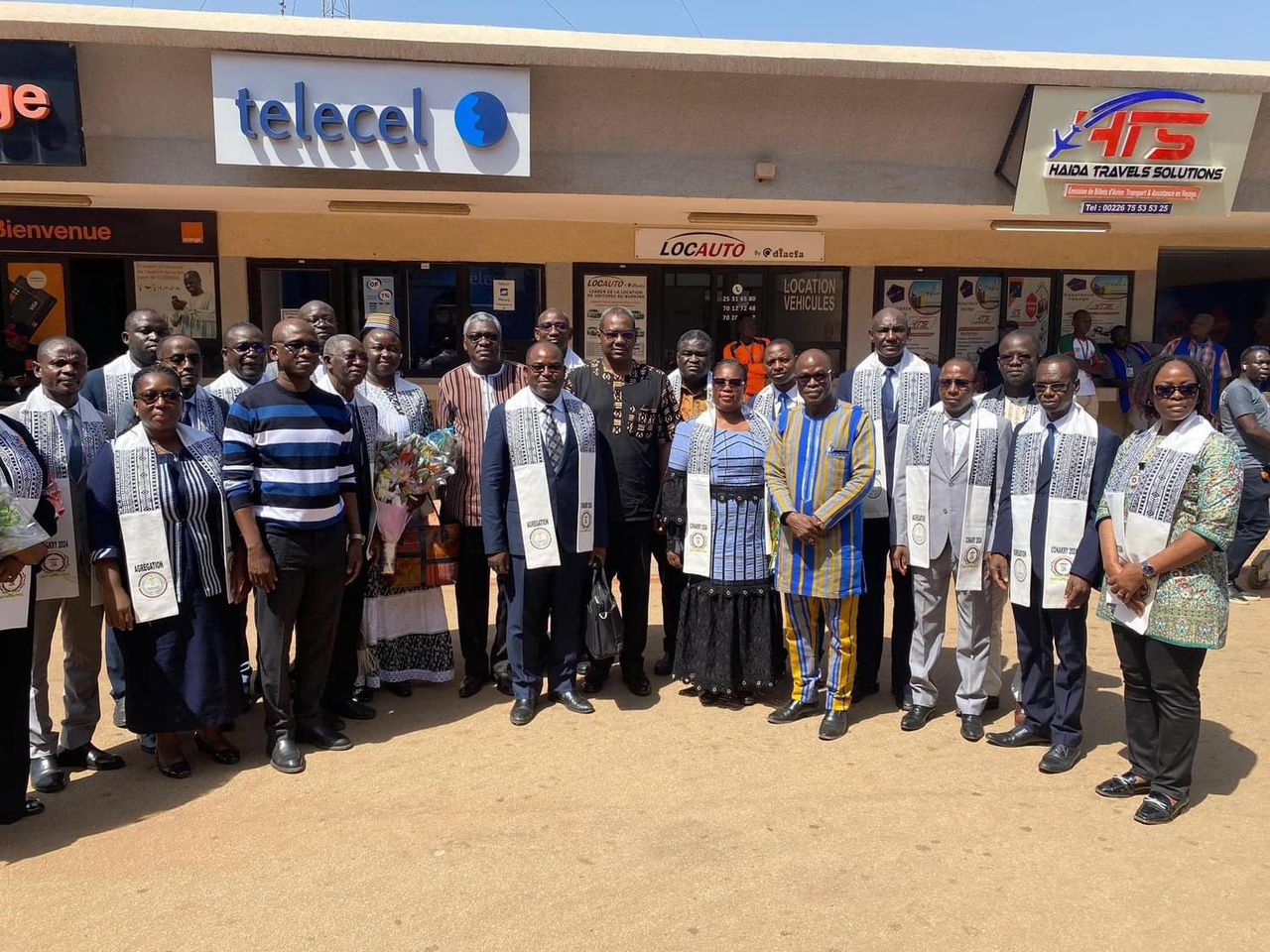 Des medecins de l'université de Ouagadougou, désormais maîtres de conférences agrégés